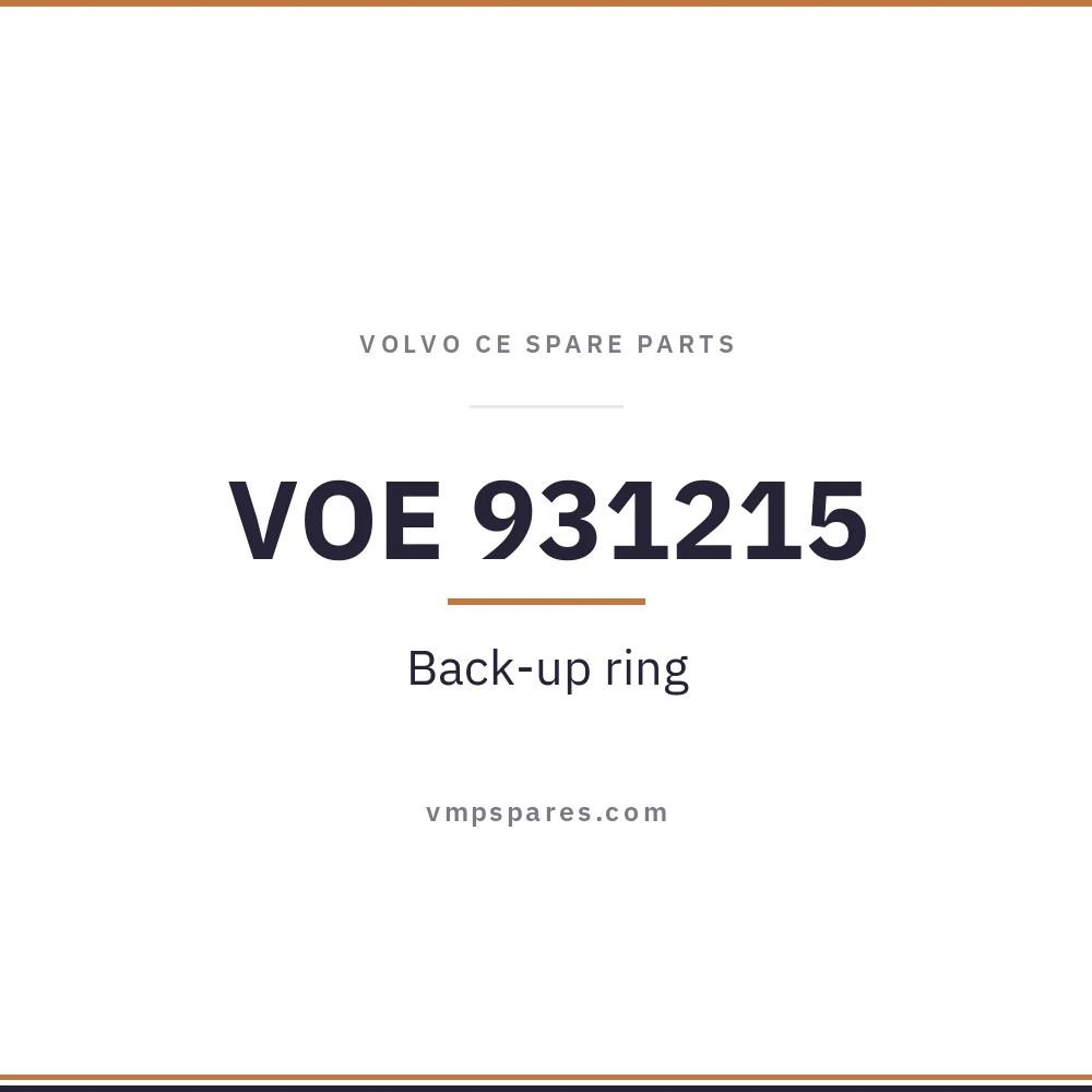 VOE 931215 – Back-up ring