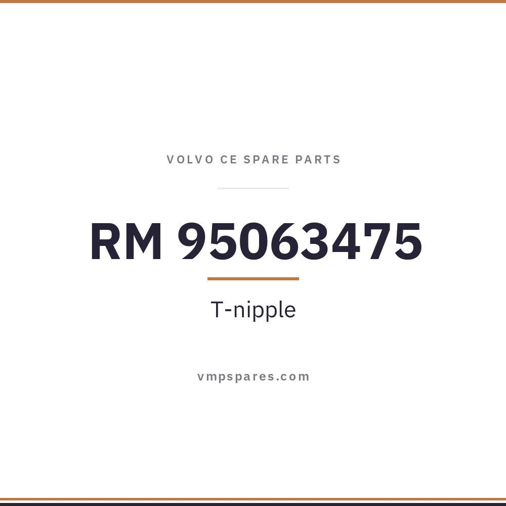 RM 95063475 – T-nipple