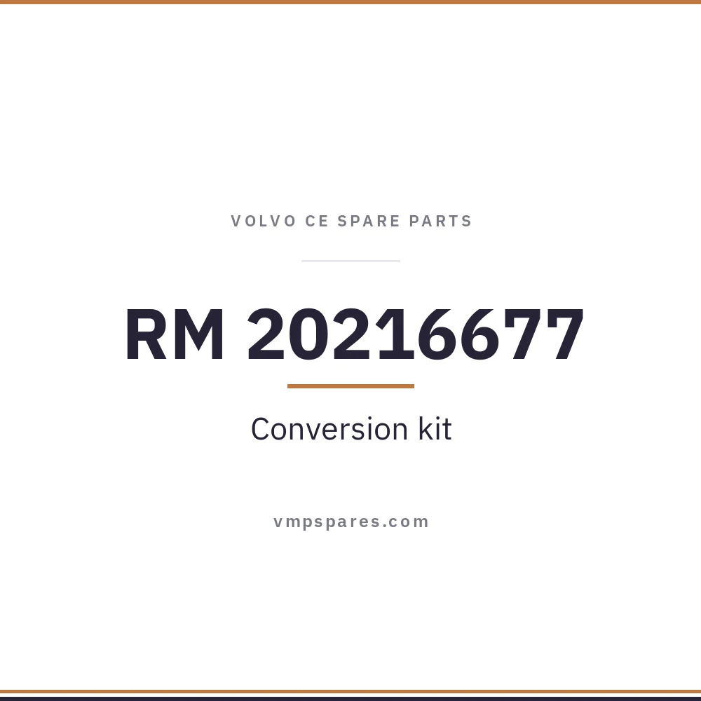 RM 20216677 – Conversion kit