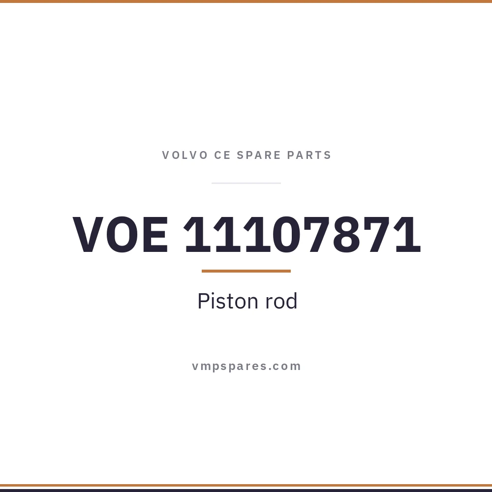 VOE 11107871 – Piston rod