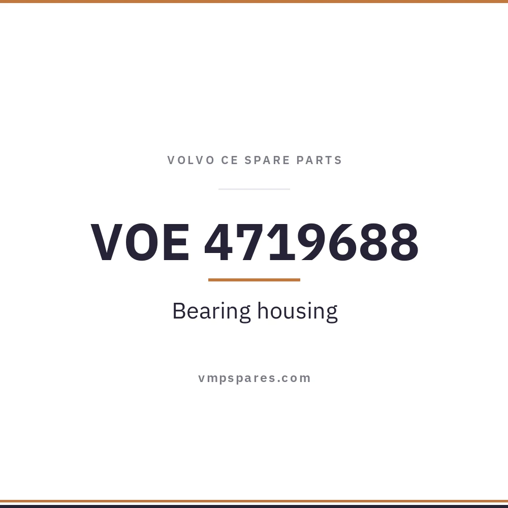 VOE 4719688 – Bearing housing