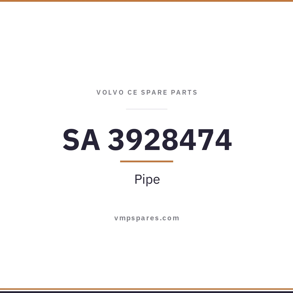 SA 3928474 – Pipe