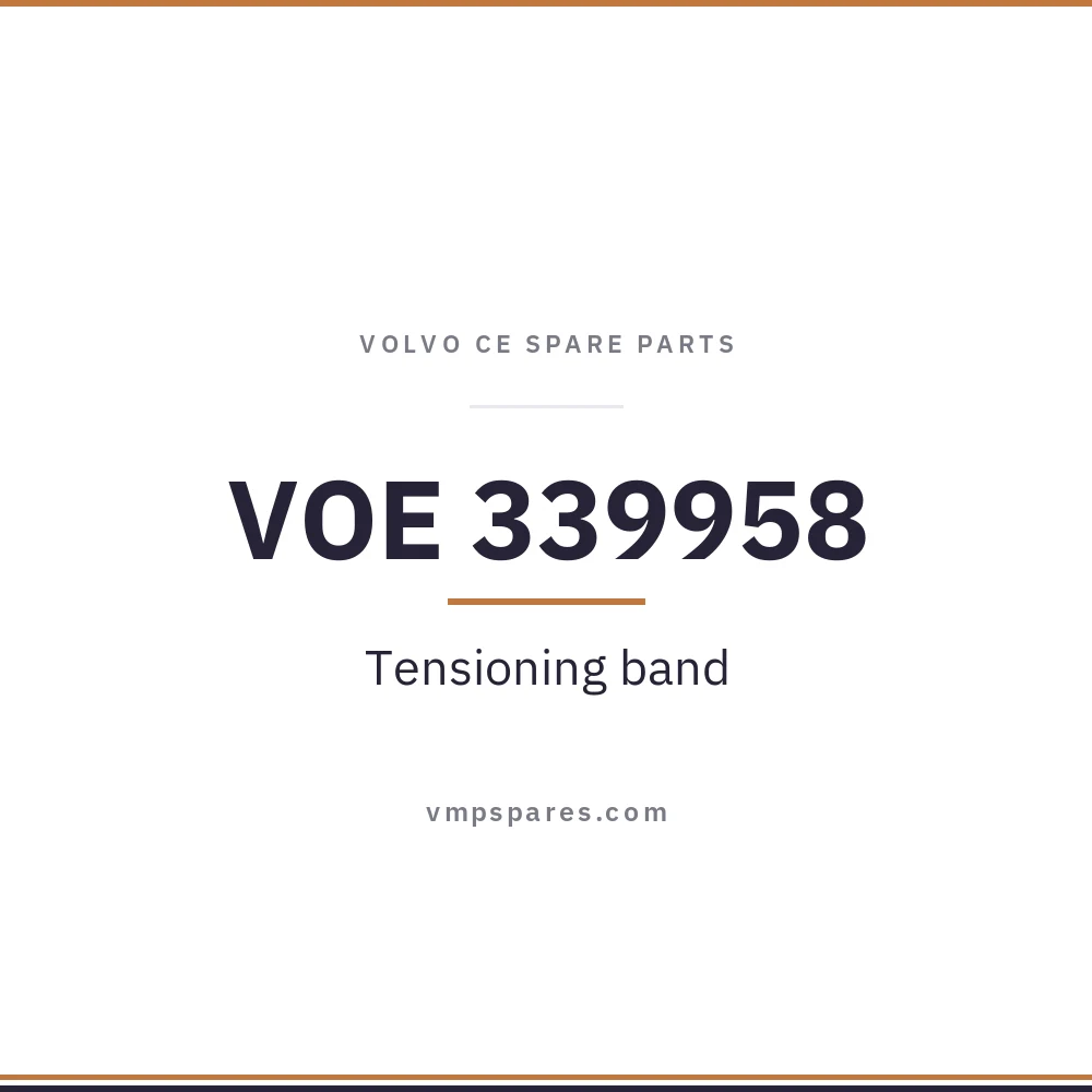 VOE 339958 – Tensioning band
