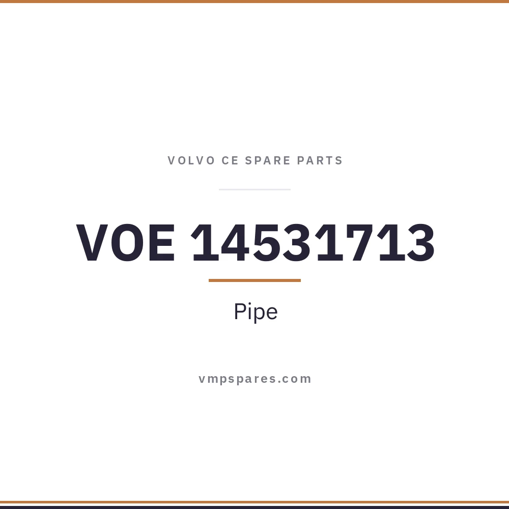 VOE 14531713 – Pipe