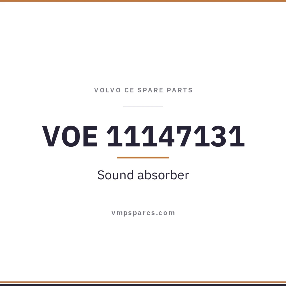 VOE 11147131 – Sound absorber