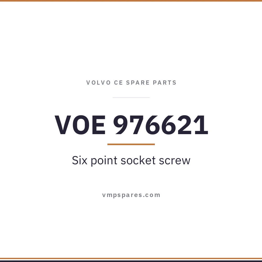 VOE 976621 – Six point socket screw