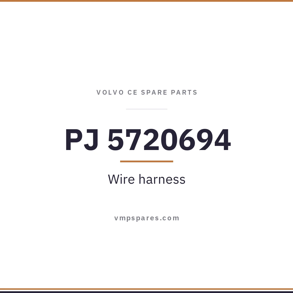 PJ 5720694 – Wire harness