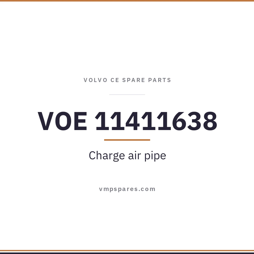 VOE 11411638 – Charge air pipe