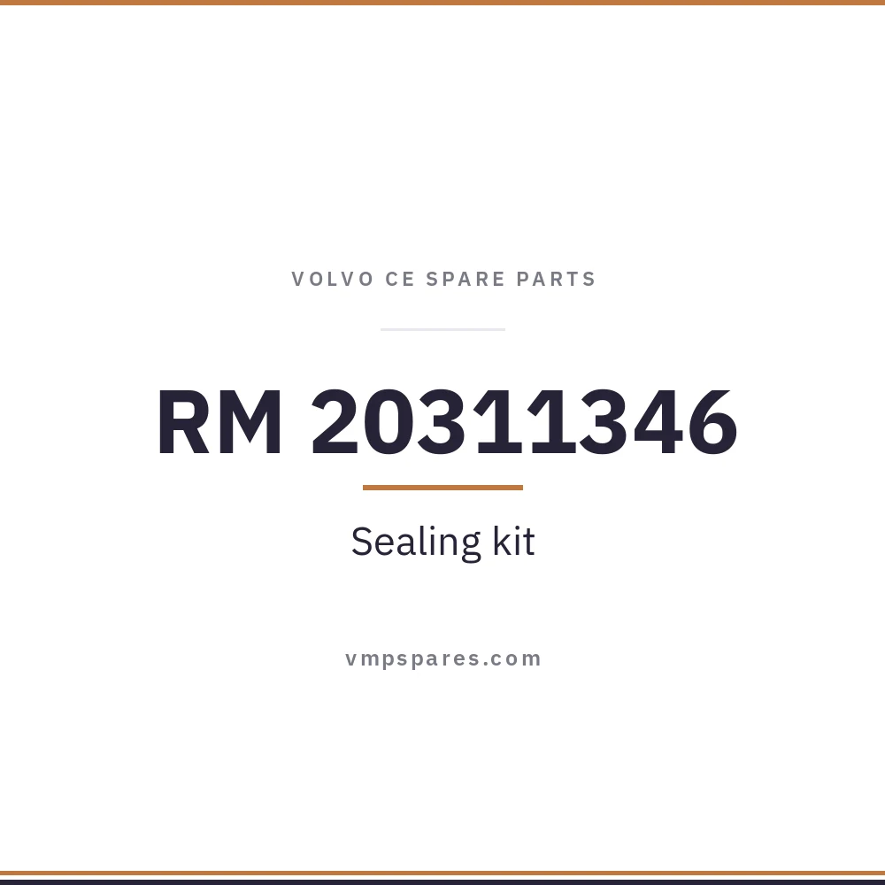 RM 20311346 – Sealing kit