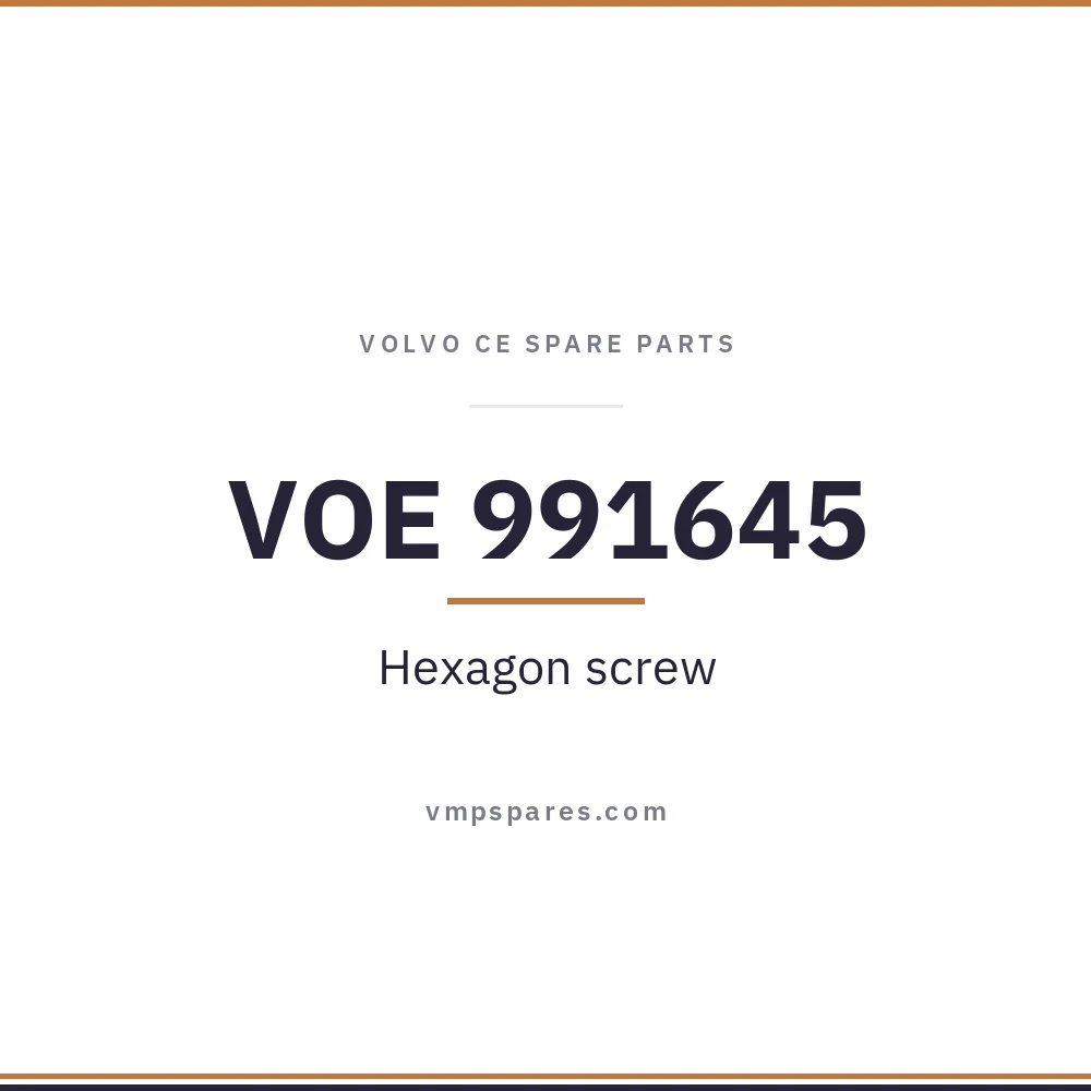 VOE 991645 – Hexagon screw