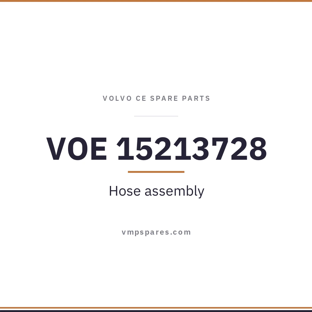 VOE 15213728 – Hose assembly