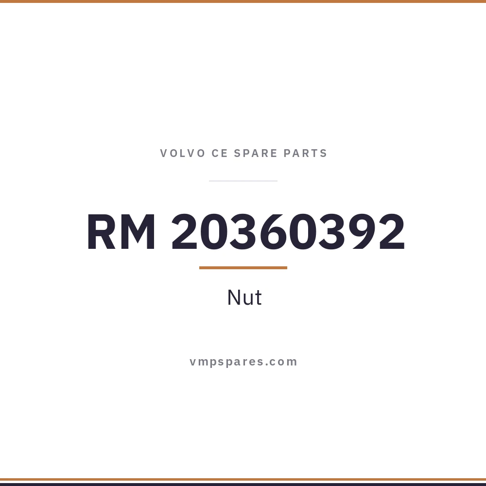 RM 20360392 – Nut