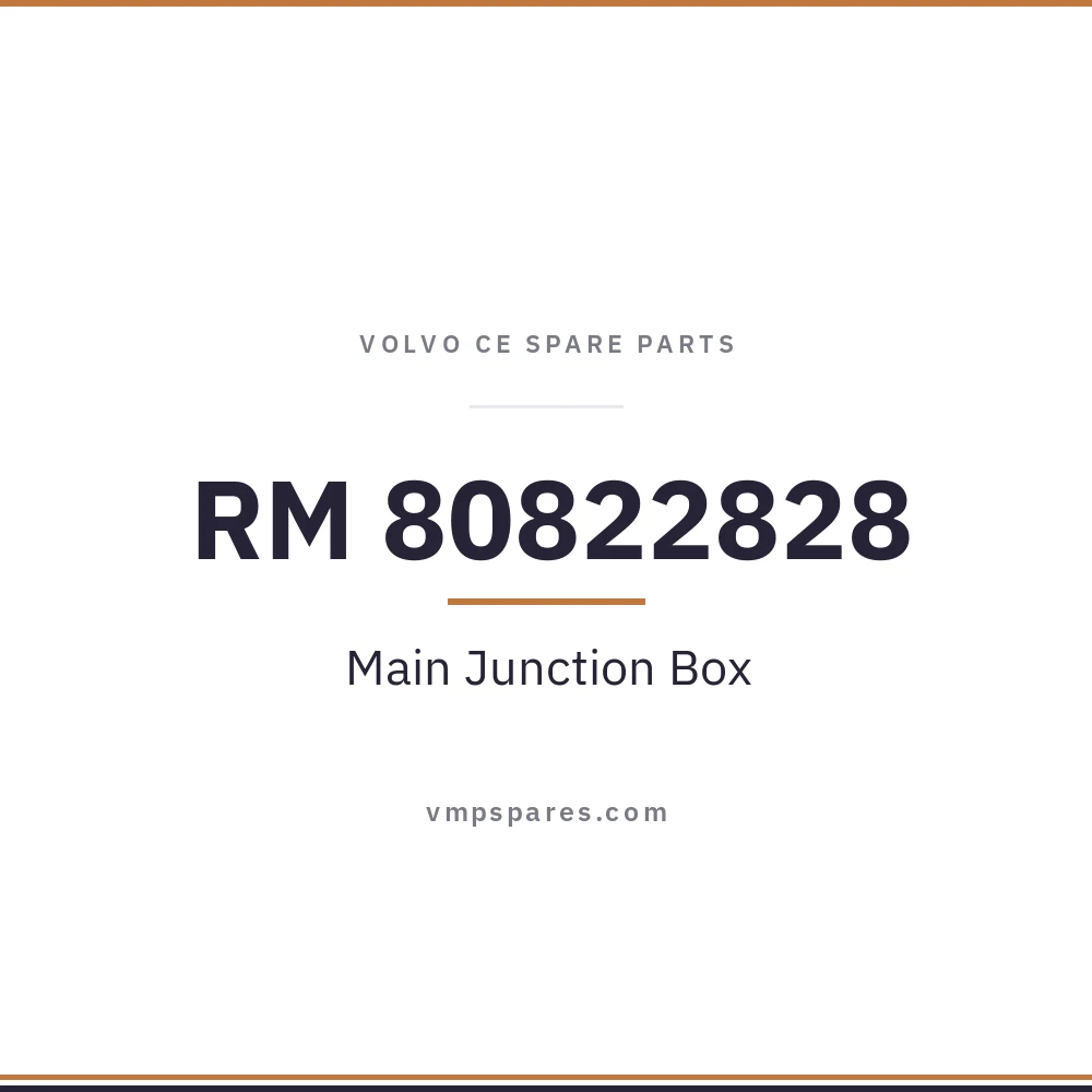 RM 80822828 – Main Junction Box