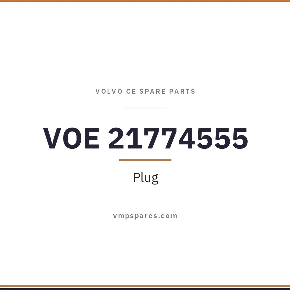 VOE 21774555 – Plug