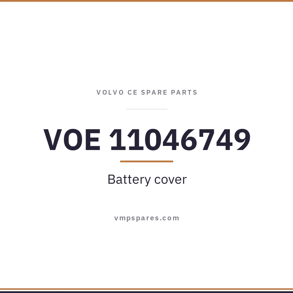 VOE 11046749 – Battery cover