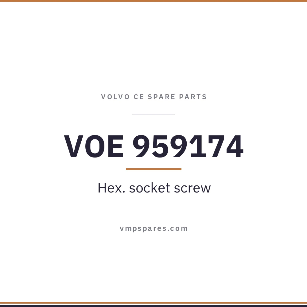 VOE 959174 – Hex. socket screw