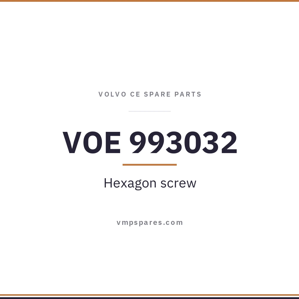 VOE 993032 – Hexagon screw
