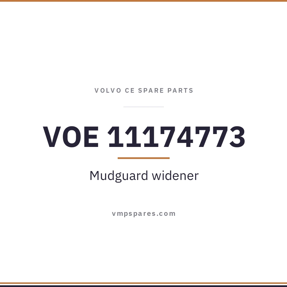 VOE 11174773 – Mudguard widener