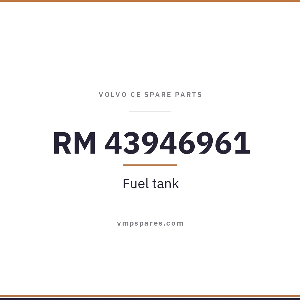 RM 43946961 – Fuel tank