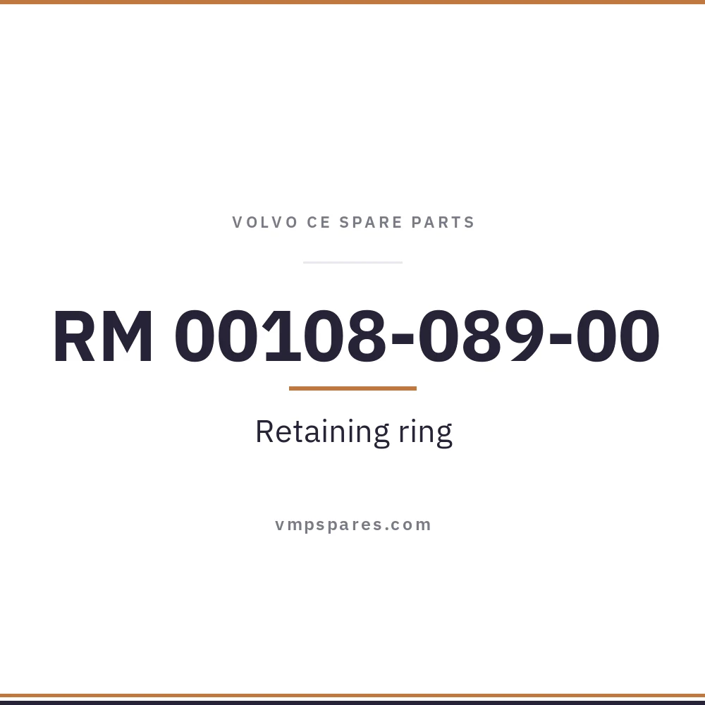 RM 00108-089-00 – Retaining ring