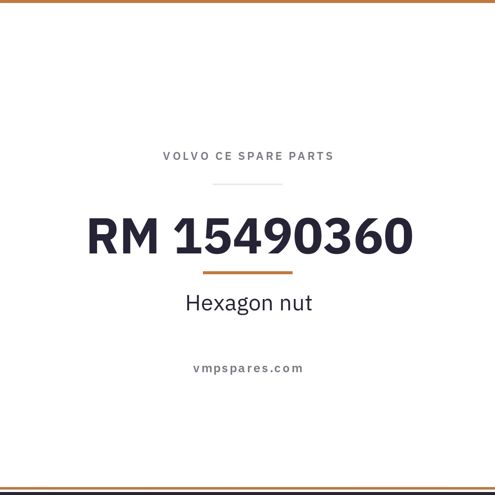 RM 15490360 – Hexagon nut
