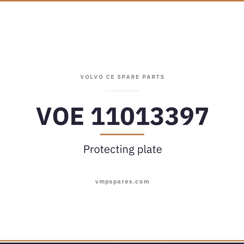 VOE 11013397 – Protecting plate
