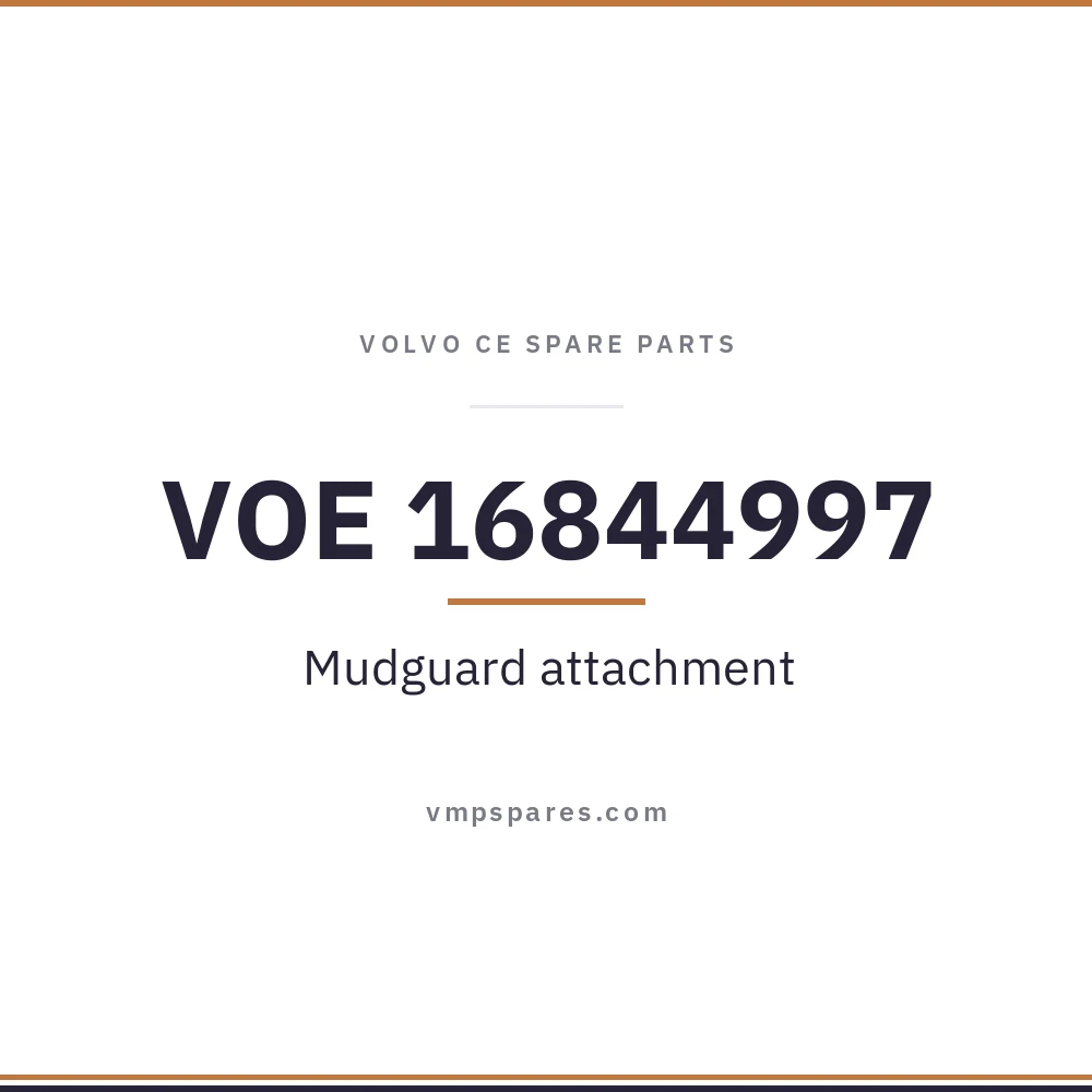 VOE 16844997 – Mudguard attachment