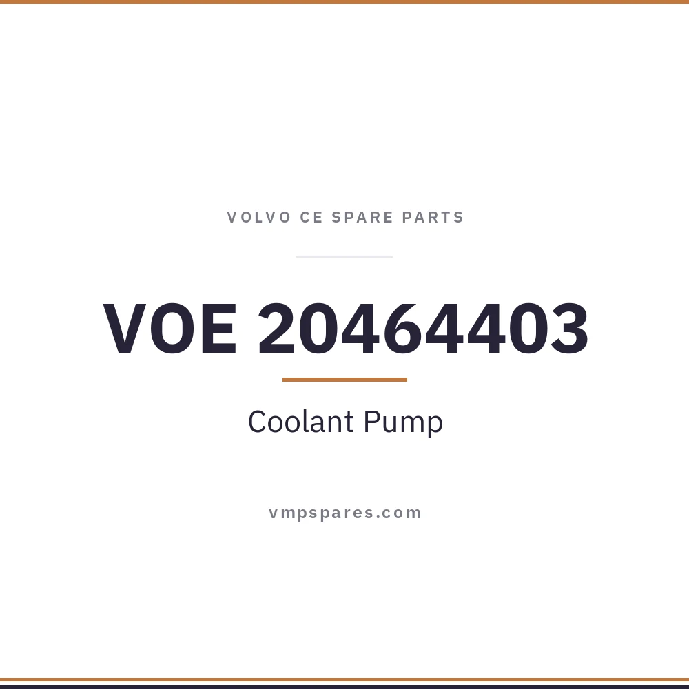 VOE 20464403 – Coolant Pump