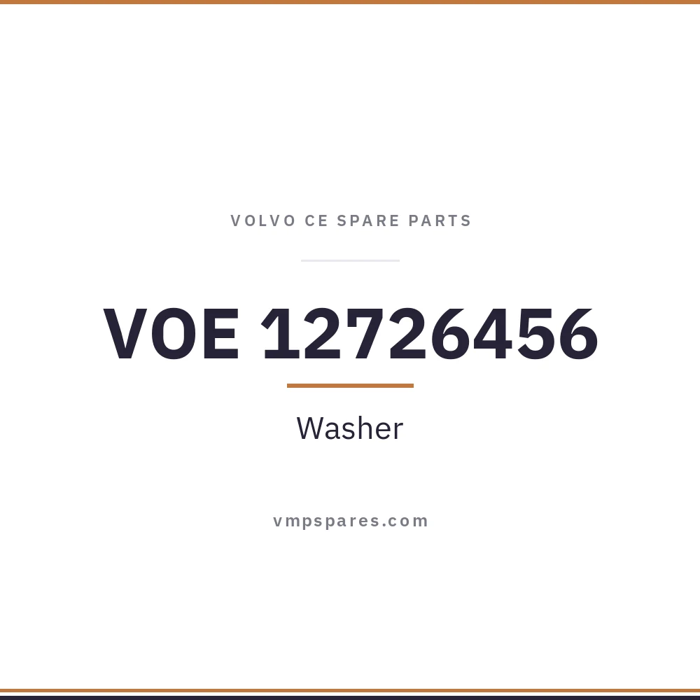 VOE 12726456 – Washer