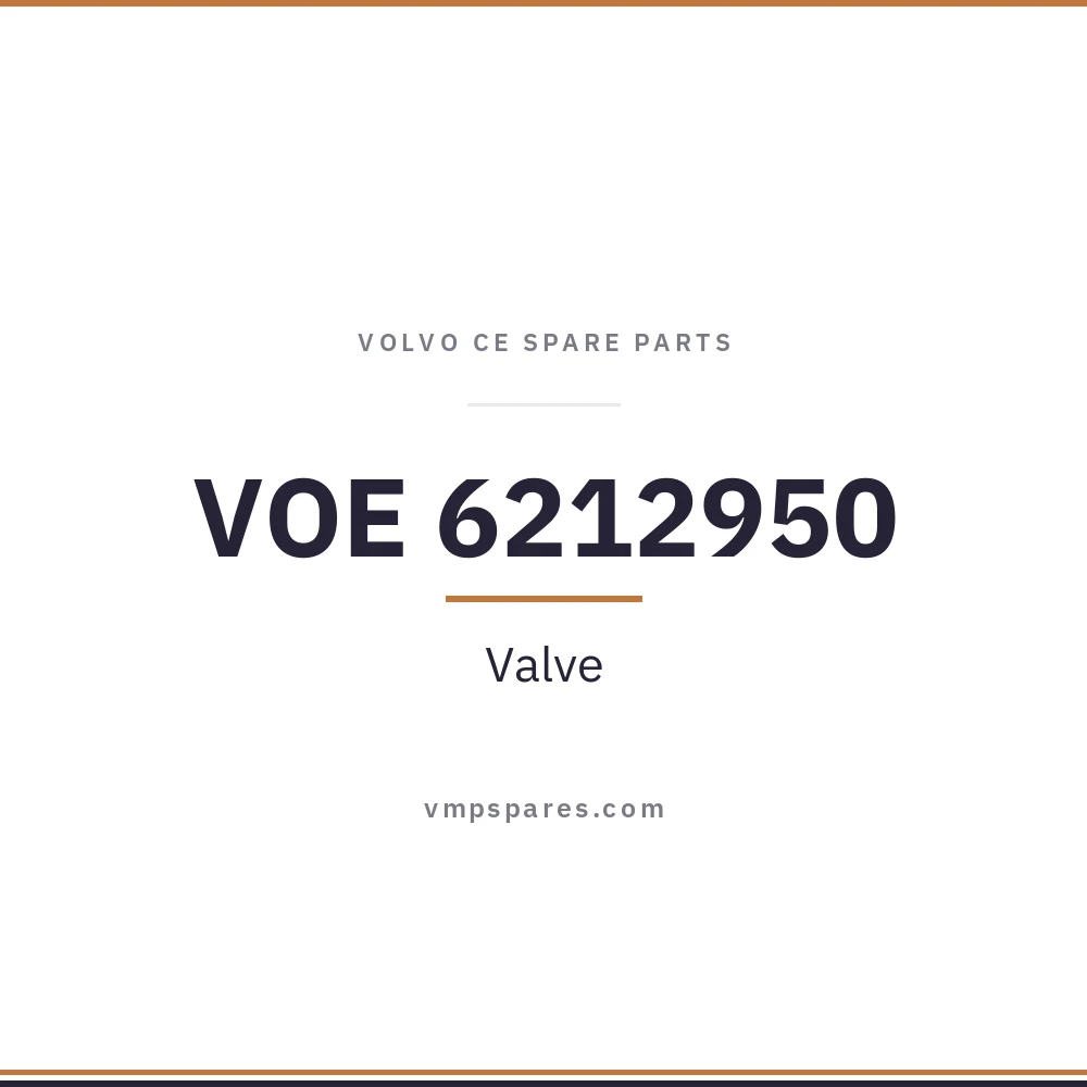 VOE 6212950 – Valve