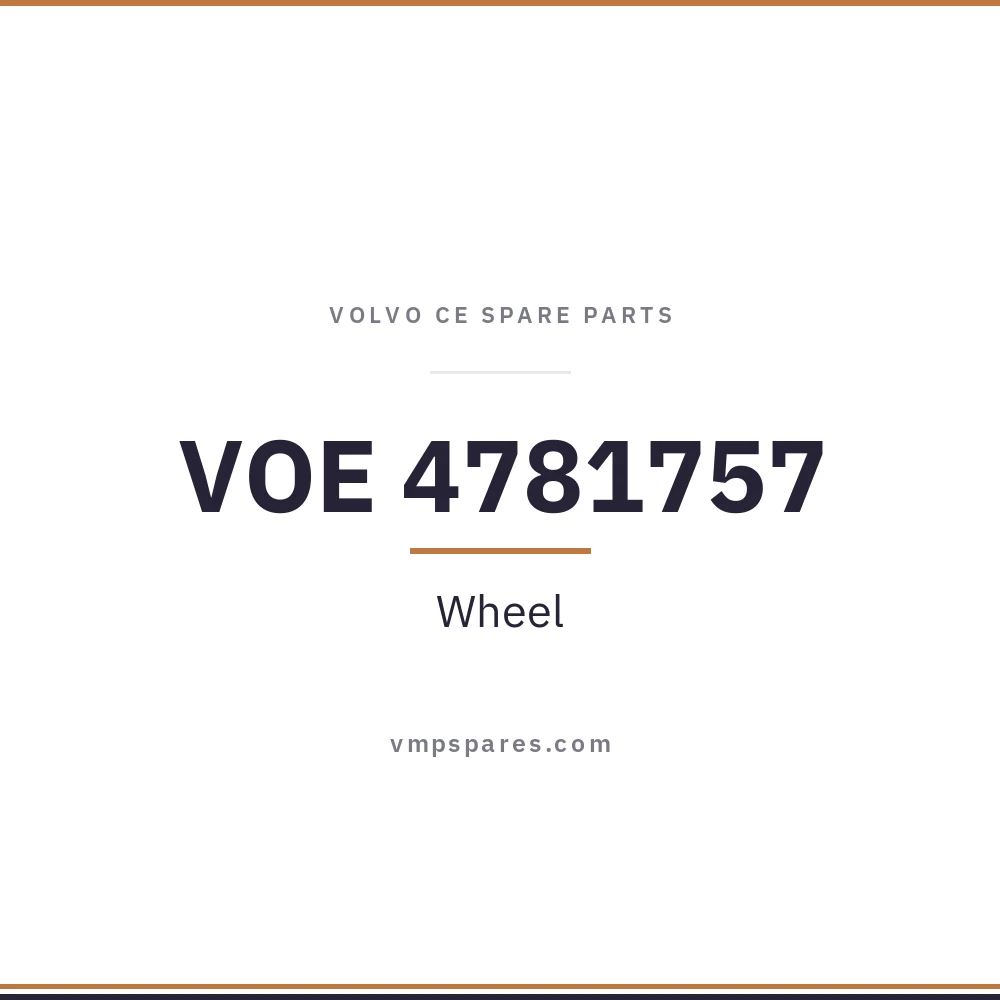 VOE 4781757 – Wheel