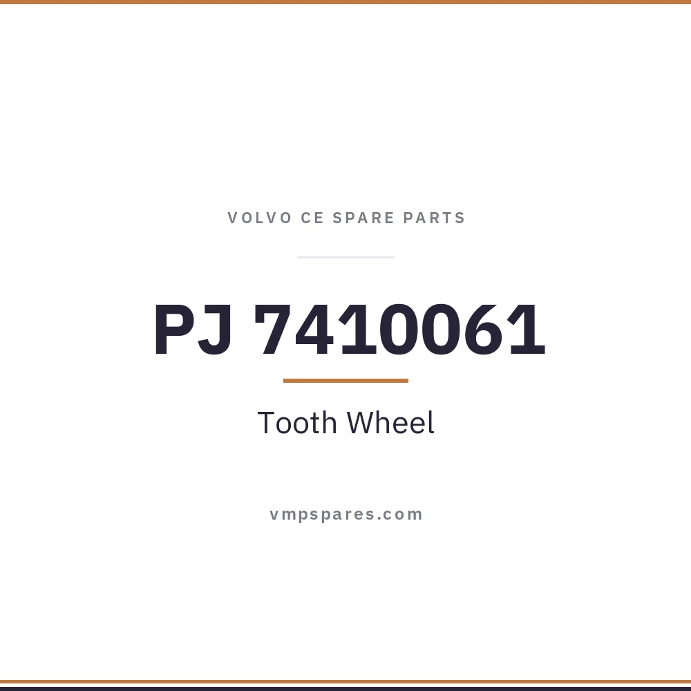 PJ 7410061 – Tooth Wheel