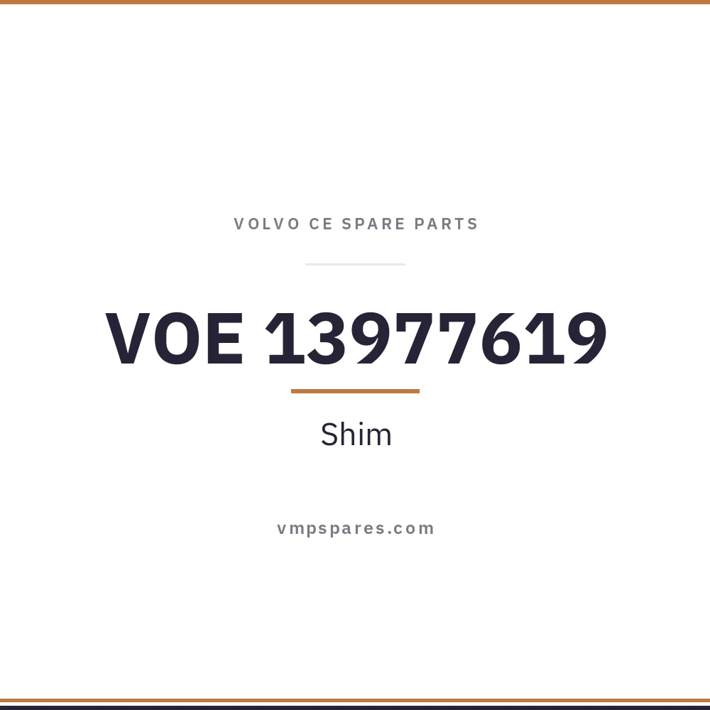 VOE 13977619 – Shim