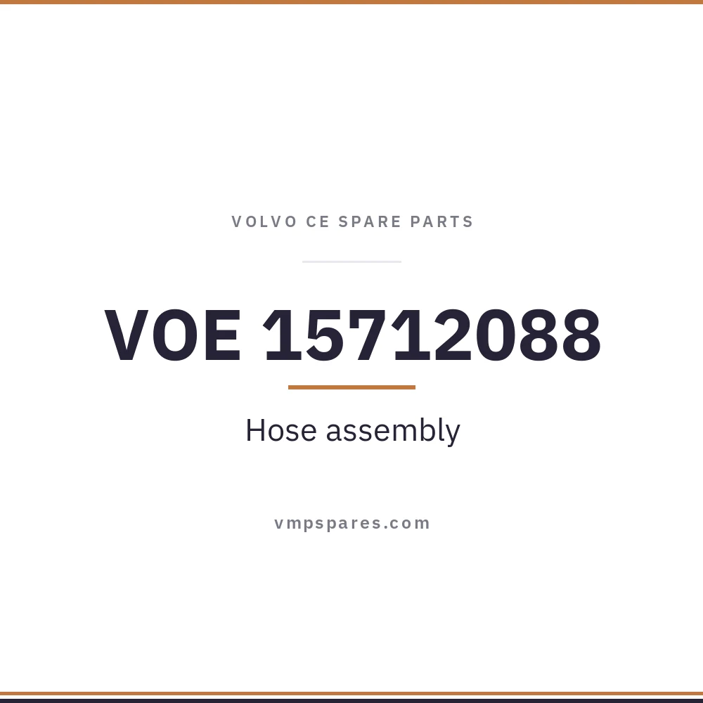 VOE 15712088 – Hose assembly