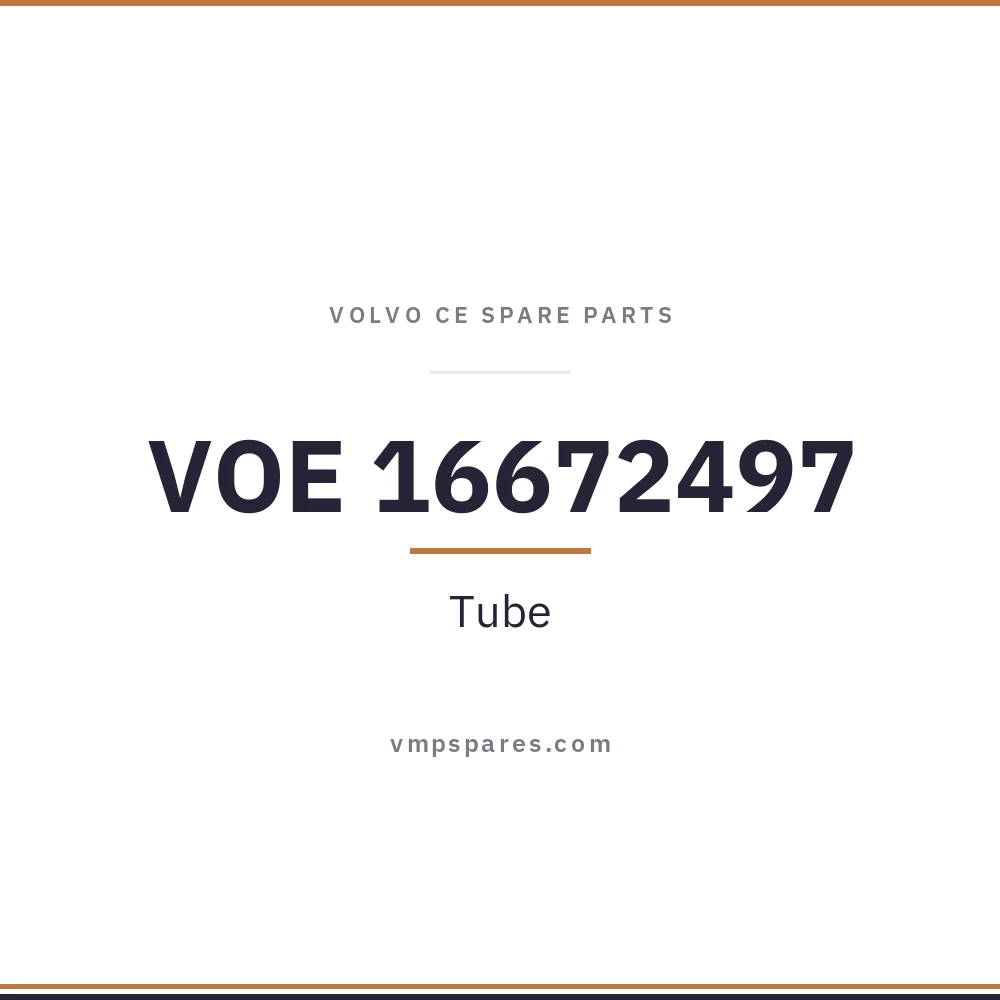 VOE 16672497 – Tube