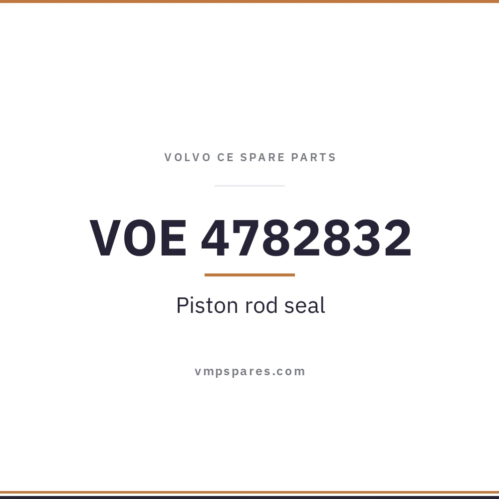 VOE 4782832 – Piston rod seal