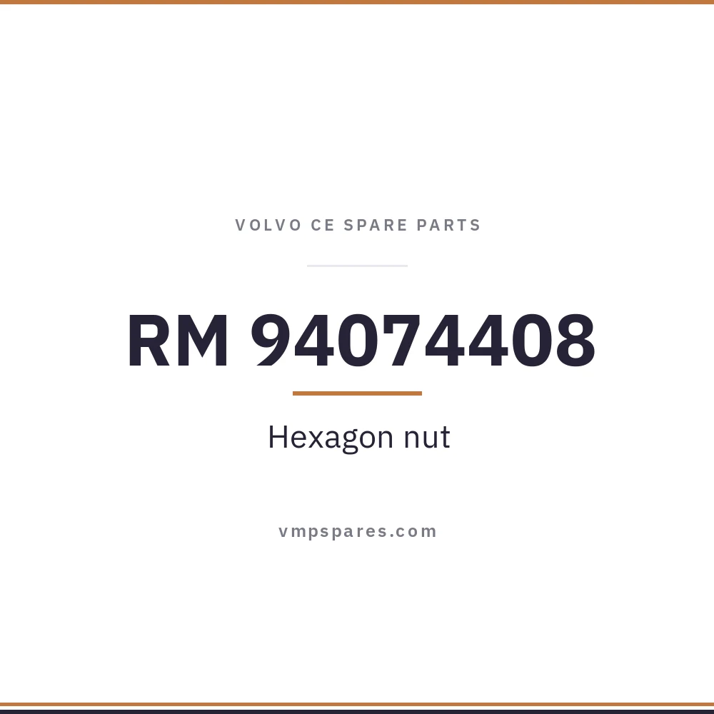 RM 94074408 – Hexagon nut