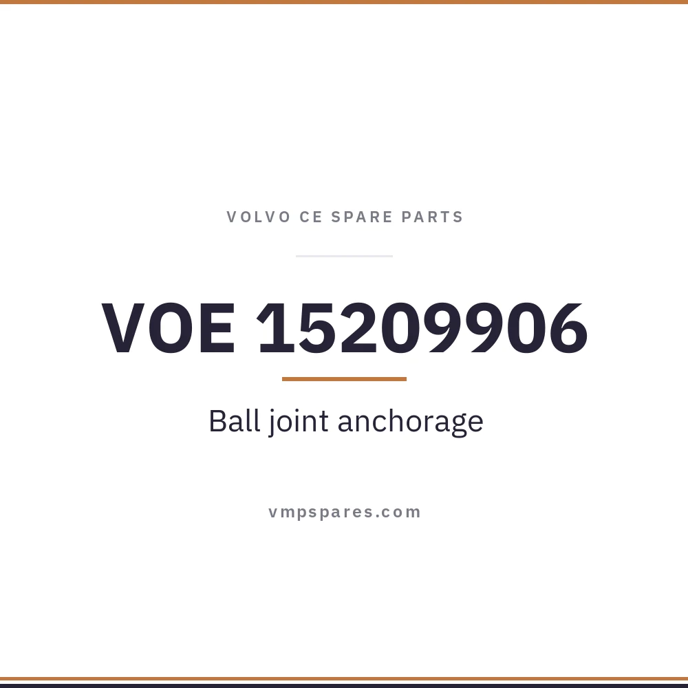 VOE 15209906 – Ball joint anchorage
