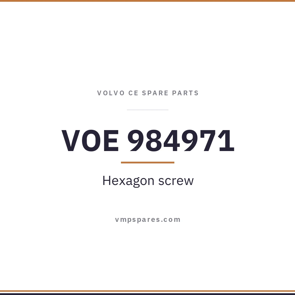VOE 984971 – Hexagon screw