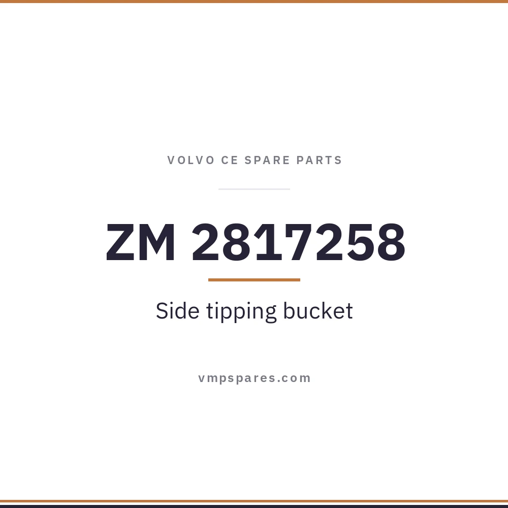 ZM 2817258 – Side tipping bucket