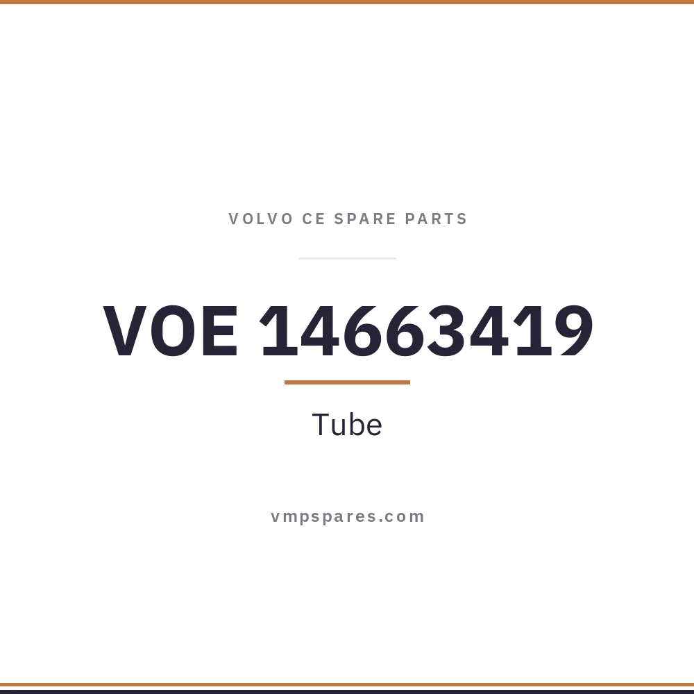 VOE 14663419 – Tube