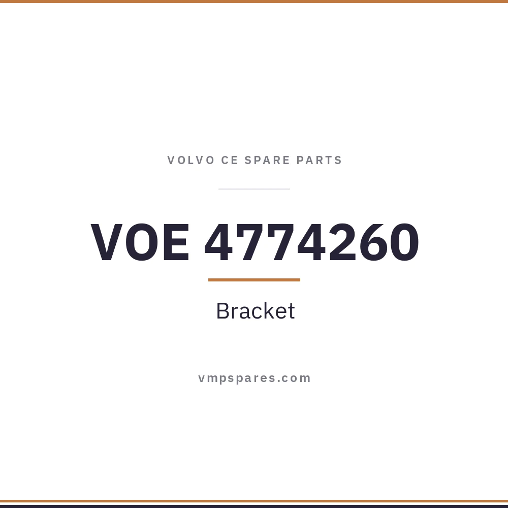 VOE 4774260 – Bracket