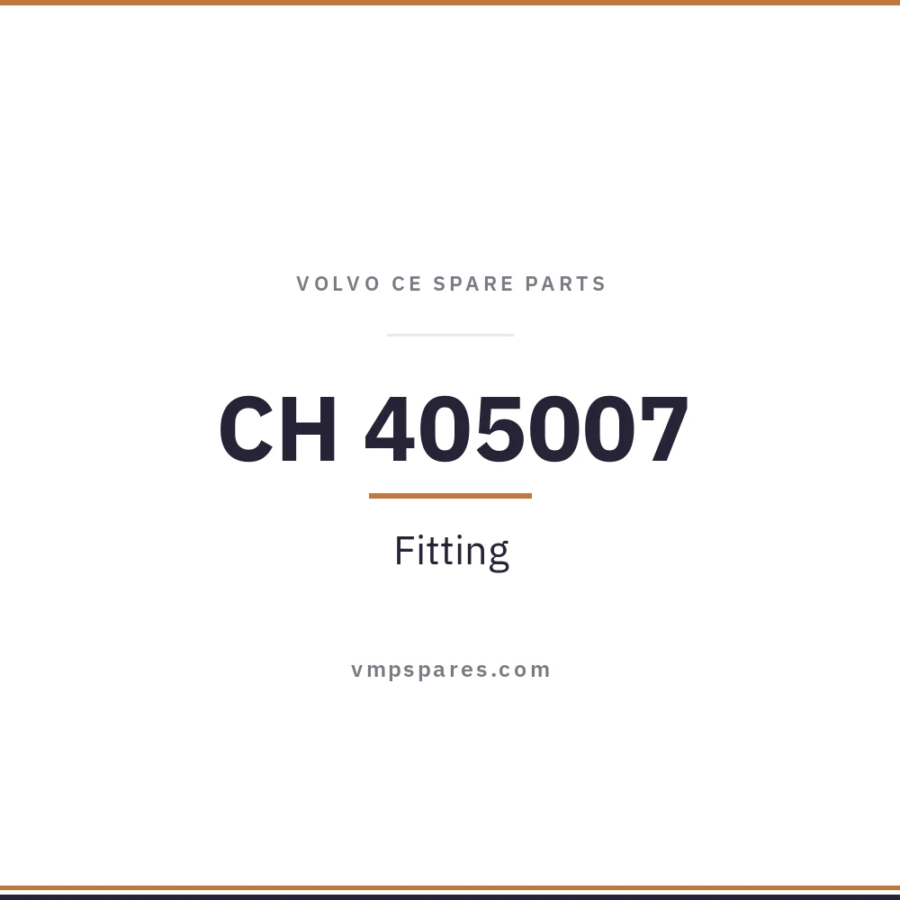 CH 405007 – Fitting