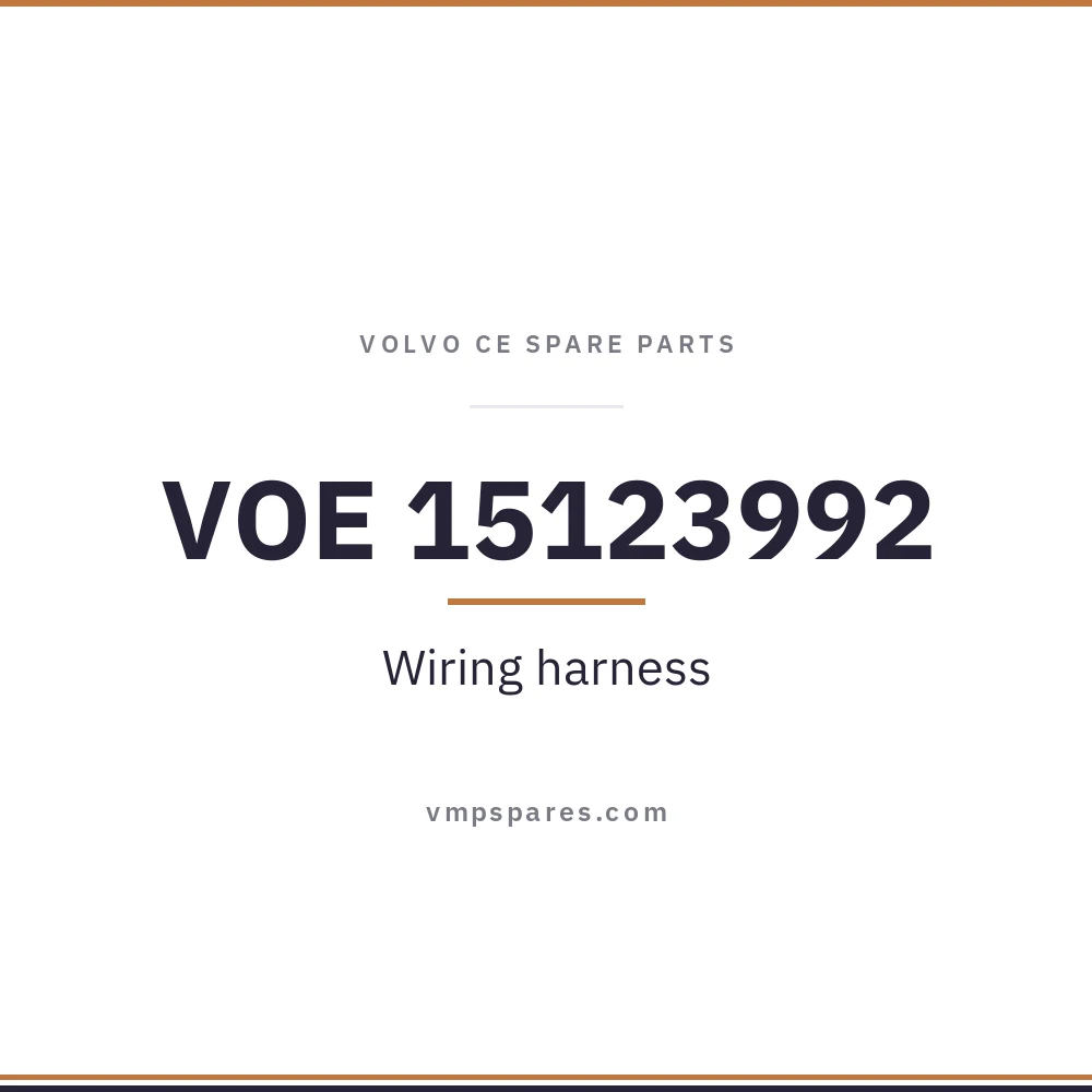 VOE 15123992 – Wiring harness
