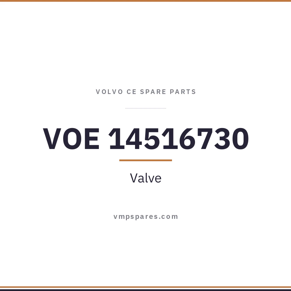VOE 14516730 – Valve