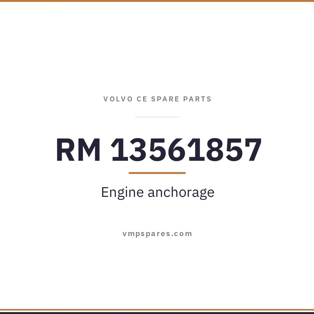 RM 13561857 – Engine anchorage