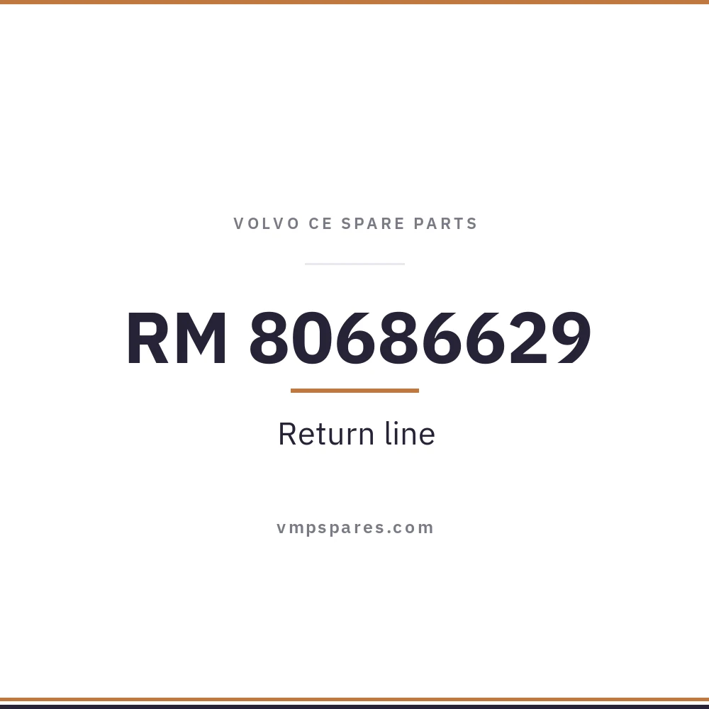 RM 80686629 – Return line