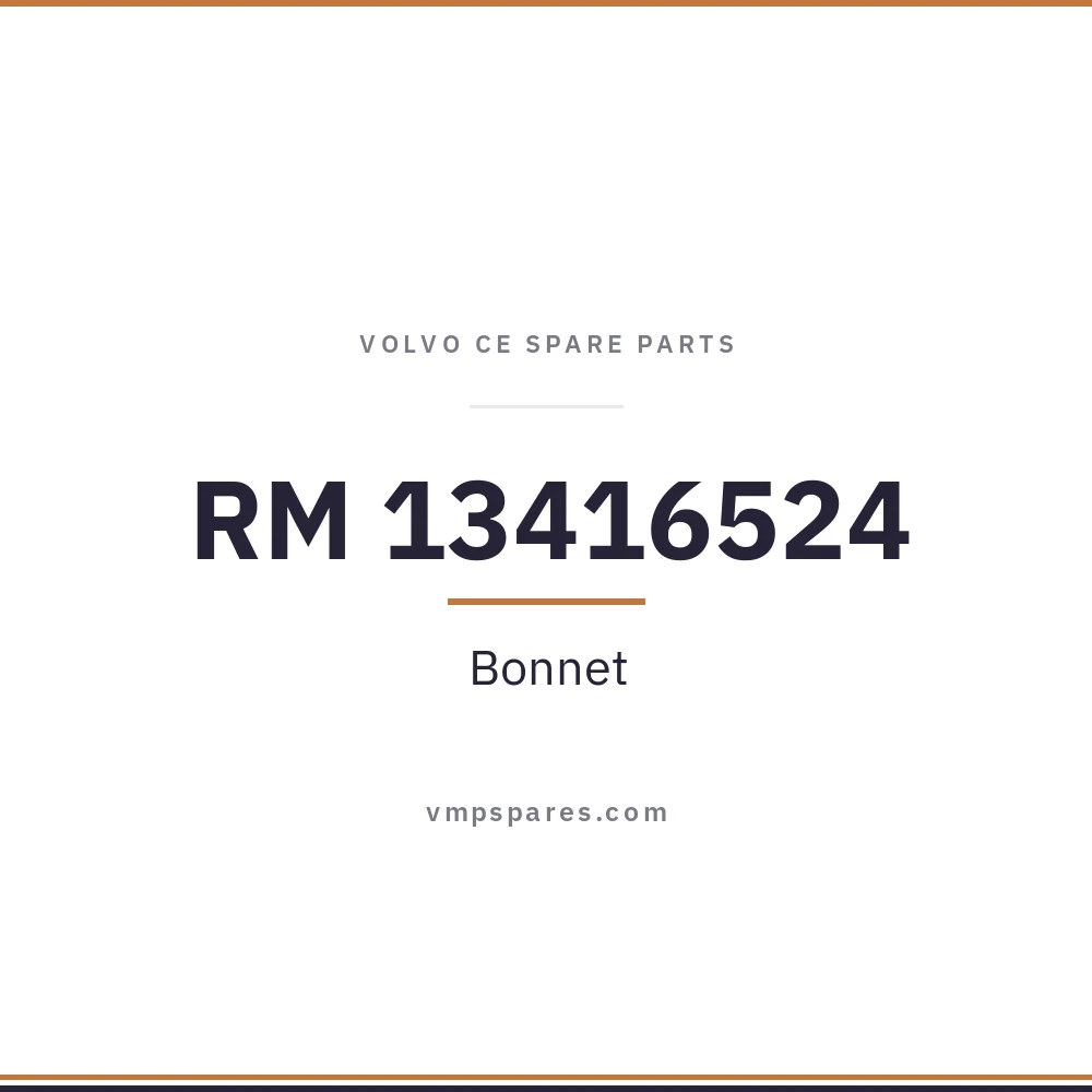 RM 13416524 – Bonnet