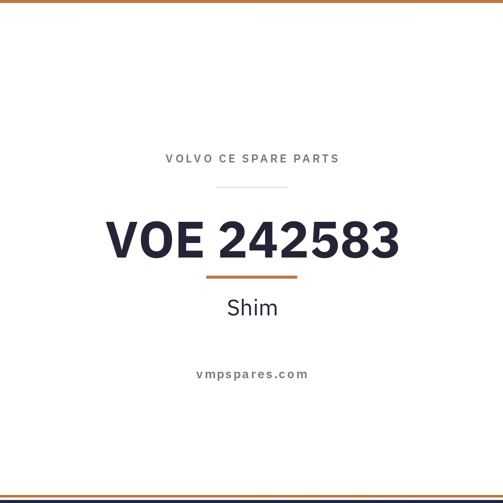 VOE 242583 – Shim