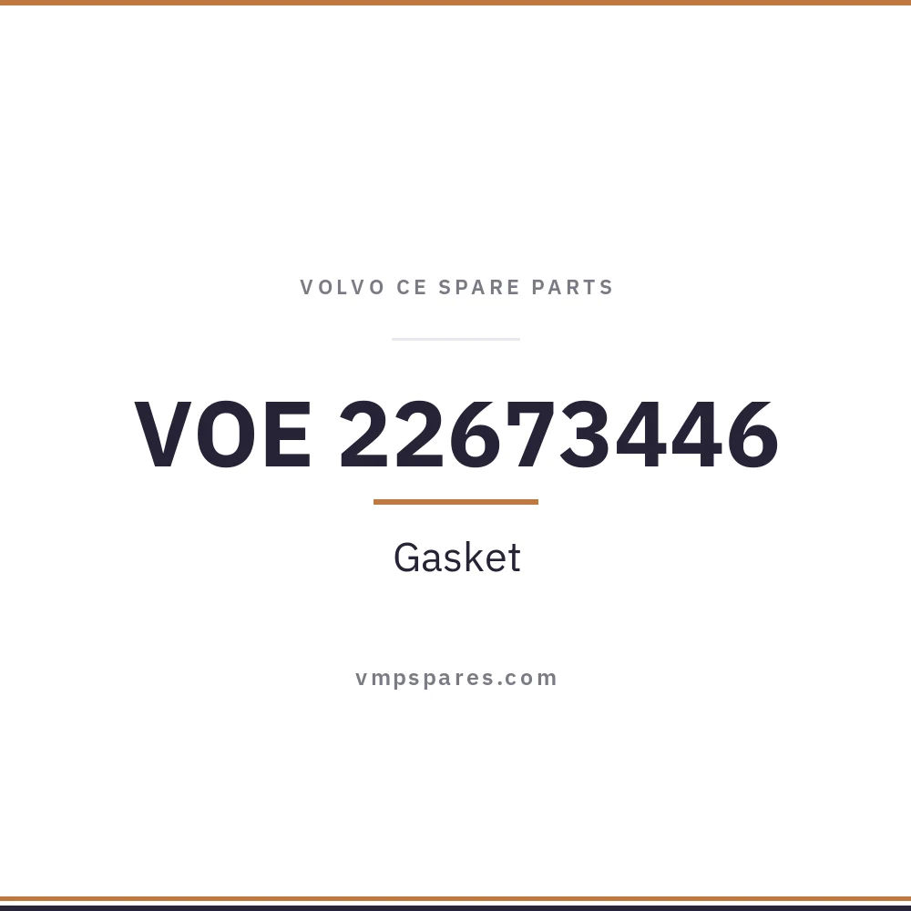 VOE 22673446 – Gasket